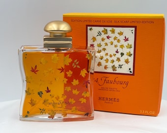 Hermès 24 Faubourg EDT 100ml Limited Edition "Carré de Soie" - Rare Collectible