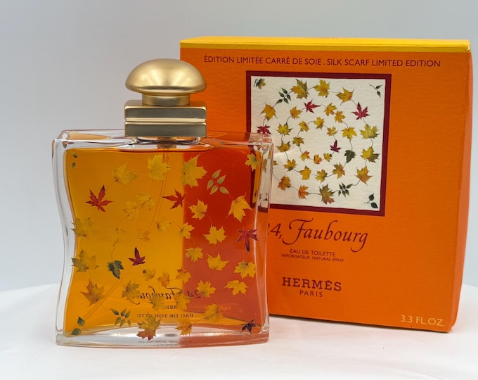 Hermès 24 Faubourg EDT 100ml Limited Edition "Carré de Soie" - Rare Collectible