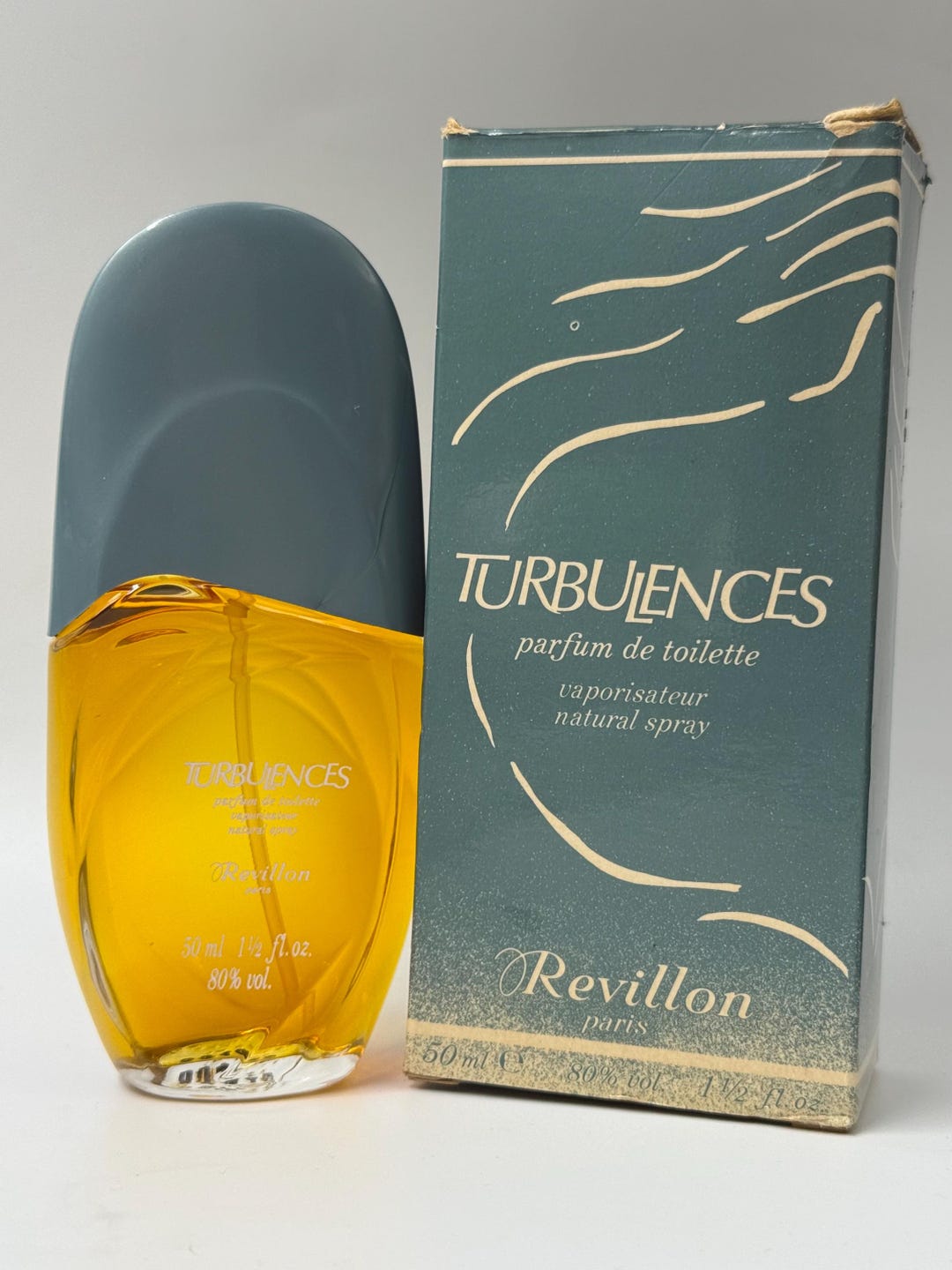 Parfum Vintage Revillon Turbulences 200 Ml - Neuf, Rare, Eau De Parfum Originale