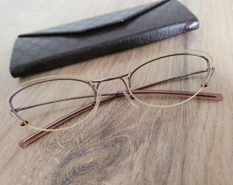 Vintage Gucci GG 2675 Eyeglasses Frames Made in Austria - AUTHENTIC - RARE