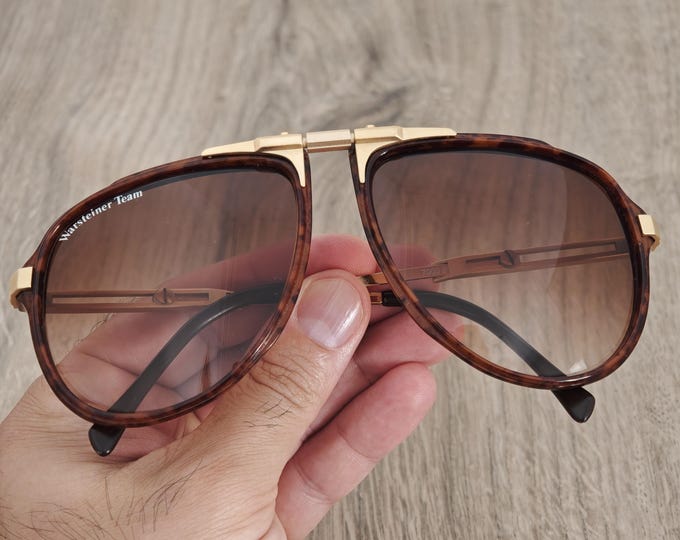 James Bond's Vintage Bogner 7003 93 Sunglasses - Roger Moore - Agent 007 - c. 1980s