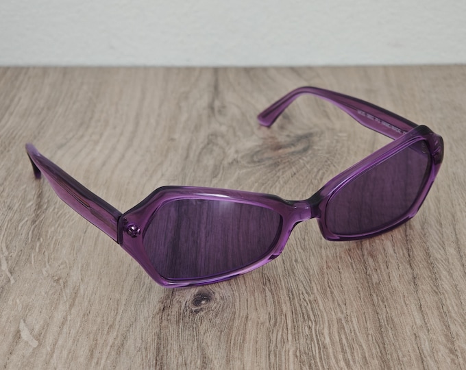 Cutler & Gross of London Mod. 0602 Women's Purple Sunglasses - RARE - MINT