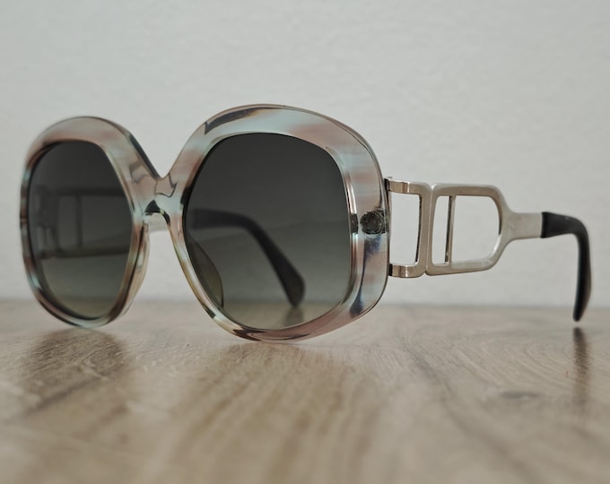 Vintage NEOSTYLE Mondial 45 Oversized Sunglasses Made in Germany - c. 1970s