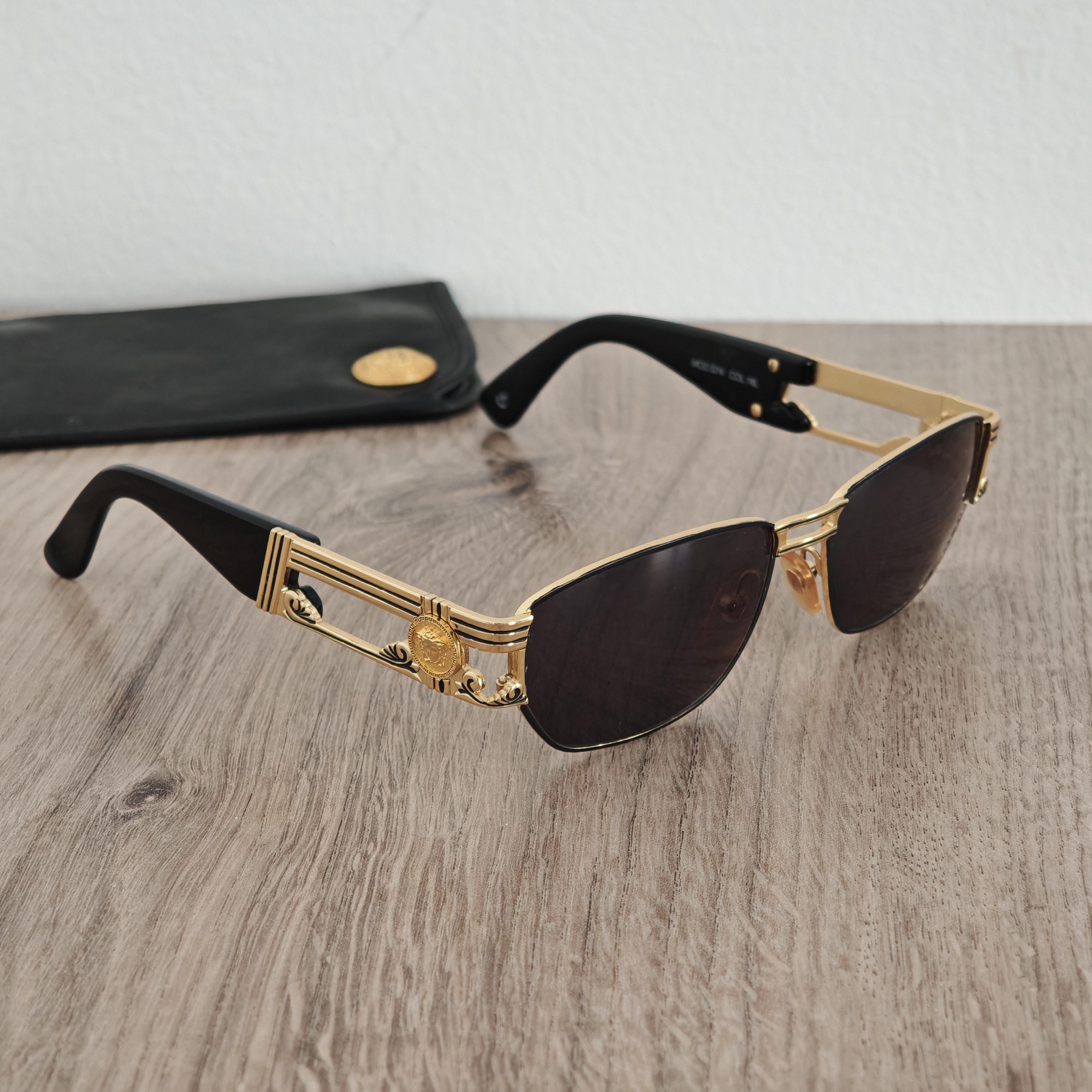 VERSACE archive sunglasses y2k Medusa Medusa Versace Sunglasses - Etsy