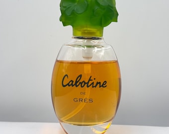 Vintage Cabotine de Grès Paris Eau De Toilette 50ml Spray - Rare Formulation