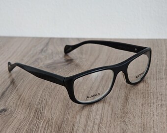 Alek Paul Concept 5 Aluminium Eyeglasses Frames, A-8 Hand Made in Italy, NOS