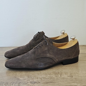 hermes men's dress shoes Hermes Black Leather First Kelly Oxford Shoes