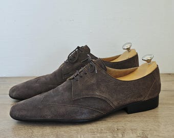 Hermes Paris Men's Derby Lace Up Shoes - size EU 43.5 - US 10.5 - UK 9.5