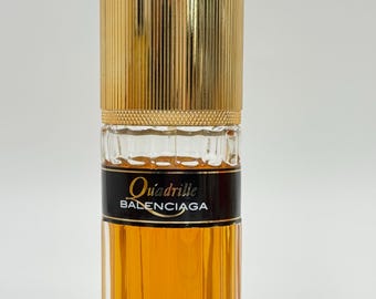 Vintage Balenciaga Quadrille Eau de Toilette Spray – 50ml Bottle (Approx 40ml Remaining)