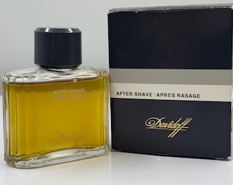 Vintage Davidoff Original After Shave 50ml – Early 90s Tuxedo Bottle – Discontinued Fragrance