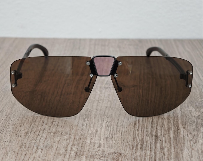 Stella McCartney STM 15/S Rimless Sunglasses Made in Italy - c. 1990s - 2000s (Y2K)