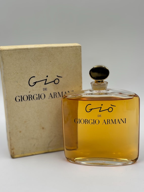 Gio by Giorgio Armani 100ml Eau de Parfum Rare Vintage Collectible Perfume Splash