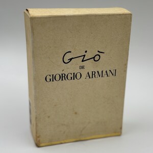 Gio by Giorgio Armani 100ml Eau de Parfum Rare Vintage Collectible Perfume Splash image 9