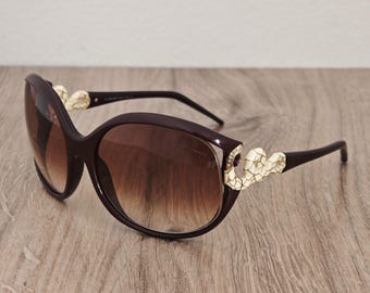 Roberto Cavalli ''Teseo'' 379S Womens Oversized Sunglasses Made in Italy