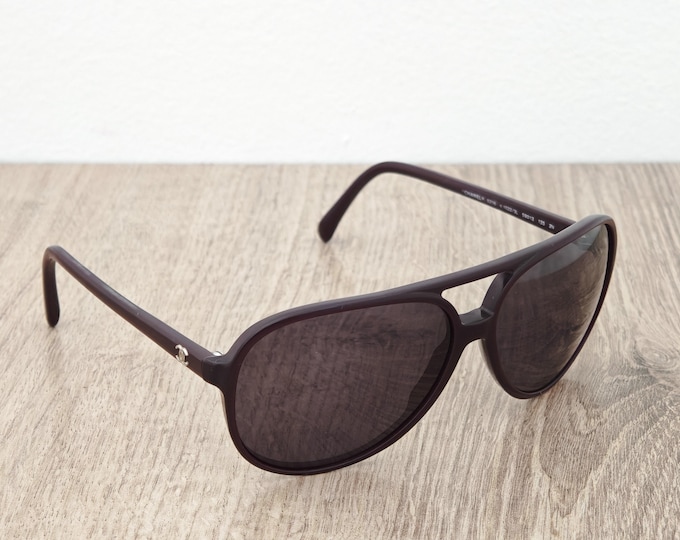 CHANEL 5206 Acetate Aviator Sunglasses Made in Italy - c. 2000's