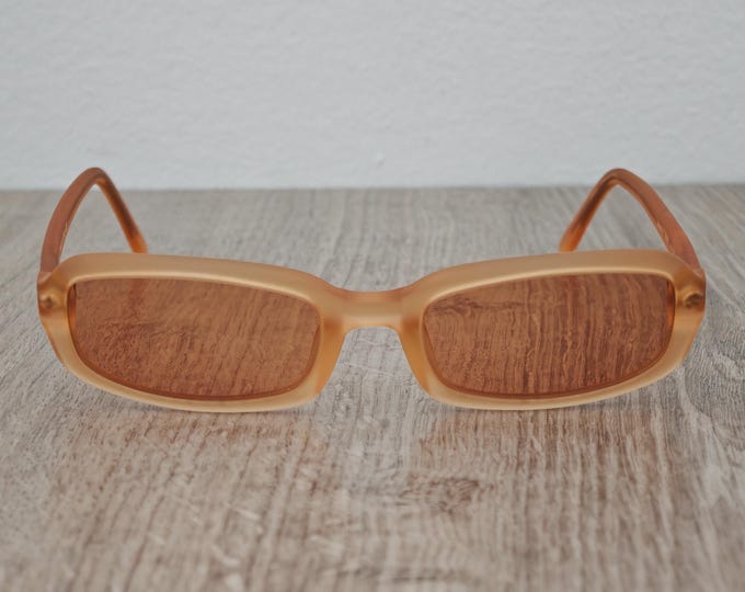 Moschino M 3605-S Rectangle Sunglasses Made in Italy - c. 1990s - 2000s (Y2K)