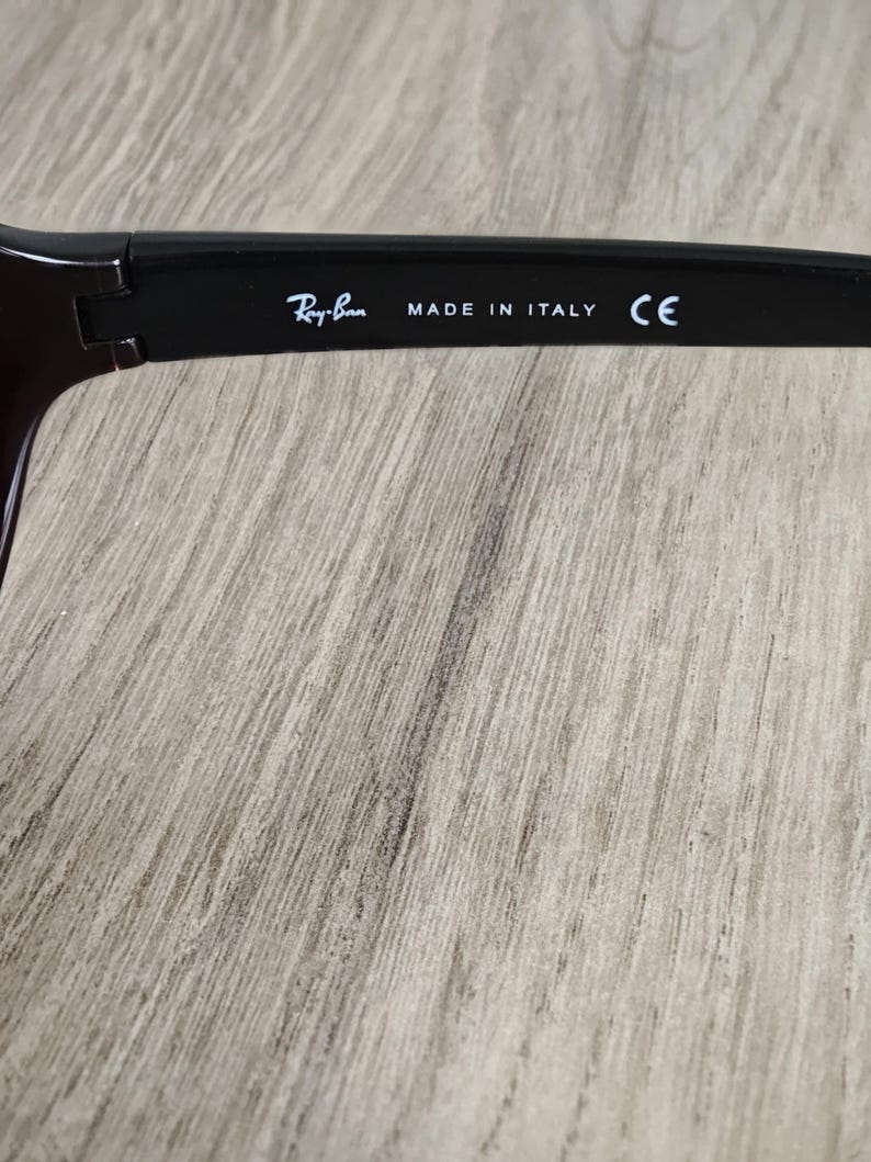 Ray-Ban RB 4090 Aviator Solglasögon Tillverkade i Italien - NOS - Utgången modell bild 10