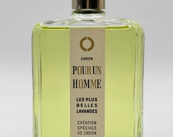 Vintage Caron Pour Un Homme Splash Cologne | Les Plus Belles Lavandes 240ml
