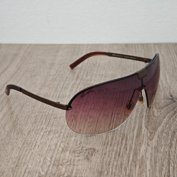 GUCCI GG 1853/S Rimless Shield Sunglasses - Oversized  display picture 1