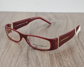 Dolce & Gabbana DG 878 Acetate Eyeglasses Frames Made in Italy - NOS