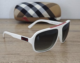 Burberry Sport B4081 White Sunglasses Made in Italy
