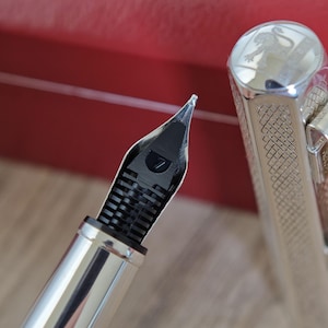 Caran d'Ache Ecridor Retro Collection Fountain Pen - Steel (M) Nib - Swiss Made image 16