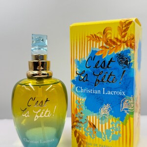 Christian Lacroix C'est la Fête! Eau de Parfum 50ml New Old Stock Box
