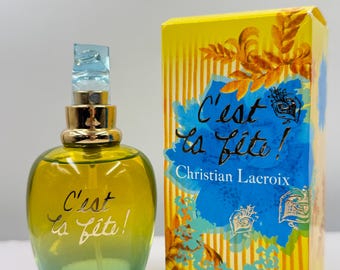 Christian Lacroix C'est la Fête! Eau de Parfum 50ml New Old Stock Box