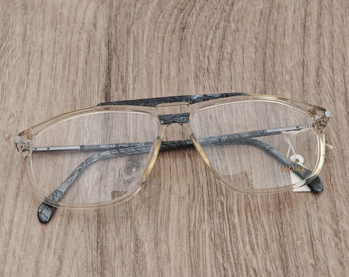 Vintage JAGUAR mod. 247 Men's Eyeglasses Frames Made in Germany - NOS