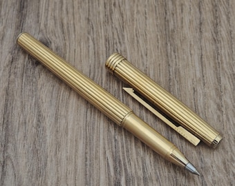Christian Dior 1979 Sterling Silver Gold Les Dior Ballpoint Pen - Etsy