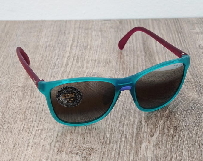 CEBE 2000 Vintage Glacier Sunglasses Made in France - Double Gradient Mirror c. 1980's - 1990's