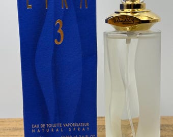 Vintage Lyra 3 Alain Delon Eau de Toilette 100ml made in Switzerland Fragrance