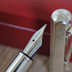 Caran d'Ache Ecridor Retro Collection Fountain Pen - Steel (M) Nib - Swiss Made image 15