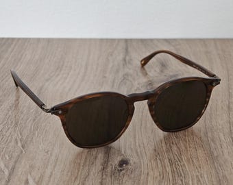 Faconnable VS1151 Brown Acetate Pantos Sunglasses, New Vintage Collection