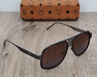 MCM Aviator Sunglasses – Gunmetal Tortoise Gradient Lenses 137S