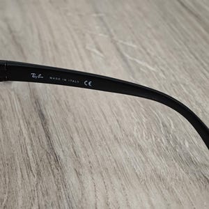 Ray-Ban RB 4090 Aviator Solglasögon Tillverkade i Italien - NOS - Utgången modell bild 12