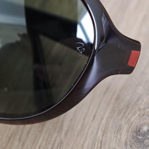 Ray-Ban RB 4090 Aviator Solglasögon Tillverkade i Italien - NOS - Utgången modell bild 9