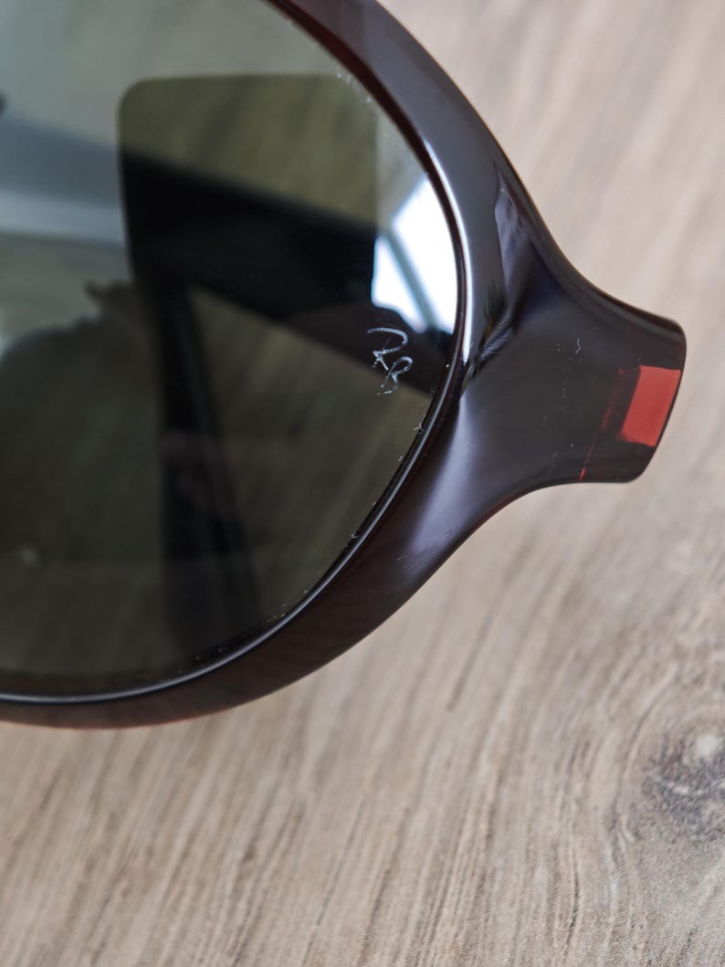Ray-Ban RB 4090 Aviator Solglasögon Tillverkade i Italien - NOS - Utgången modell bild 9