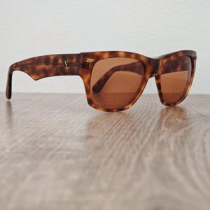 Gafas de sol VALENTINO 548 Vintage de carey, hechas en Italia