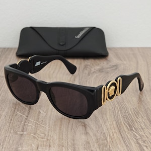 Versace Medusa Sunglasses 90s - Etsy