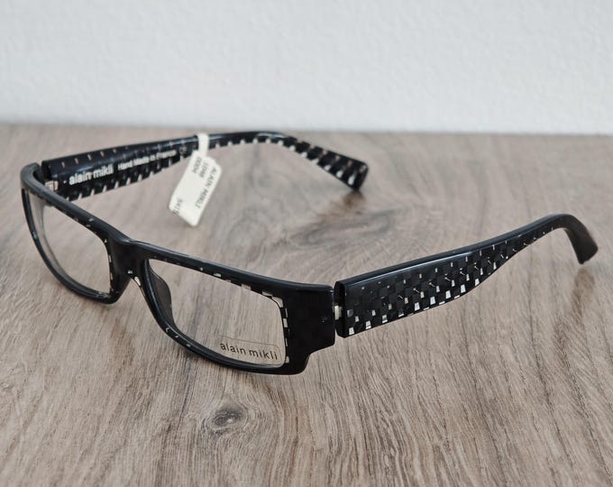 Alain Mikli AL1048 Eyeglasses Frames Hand Made in France - Full Rim Acetate