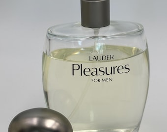 Estée Lauder Pleasures for Men Eau de Toilette – Made in Switzerland – Vintage Batch A88