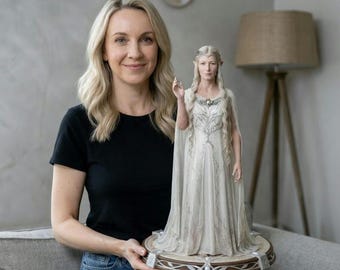 Galadriel 3D-model: Galadriel STL-bestand, Lorf of the Rings 3D-model, Lotr Diorama-model, elfenstandbeeld, 3D-model elfen