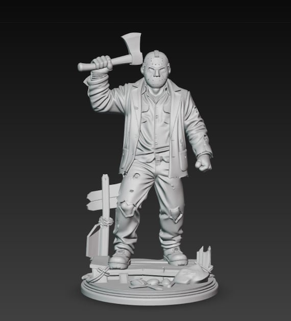 Jason Voorhees 3D Model - Friday the 13th STL 3D Model | Horror
