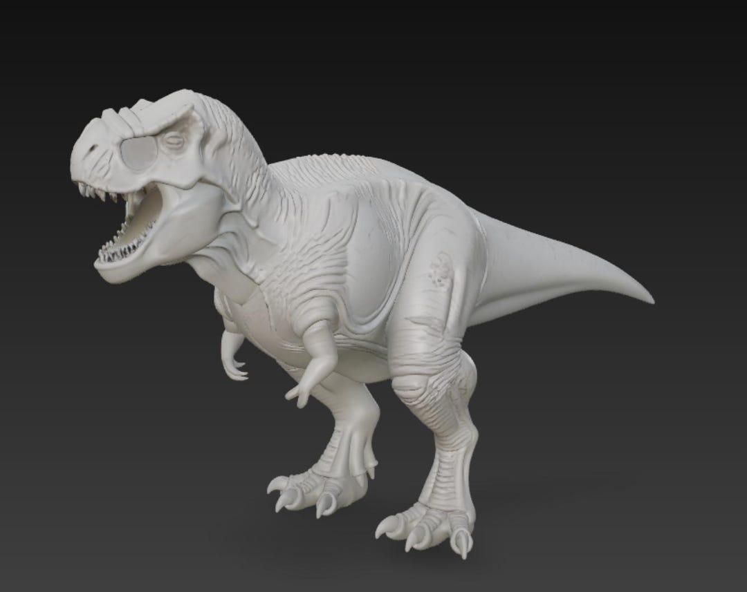 T-rex 3D Model : Trex STL File , High Quality 3D Model , Dinosaur 3D ...