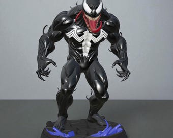 ヴェノム 3D モデル : ヴェノム STL ファイル、エイリアン 3D モデル、3D モデル STL ファイル、高品質 3D モデル、ヴェノム 3D プリント ファイル