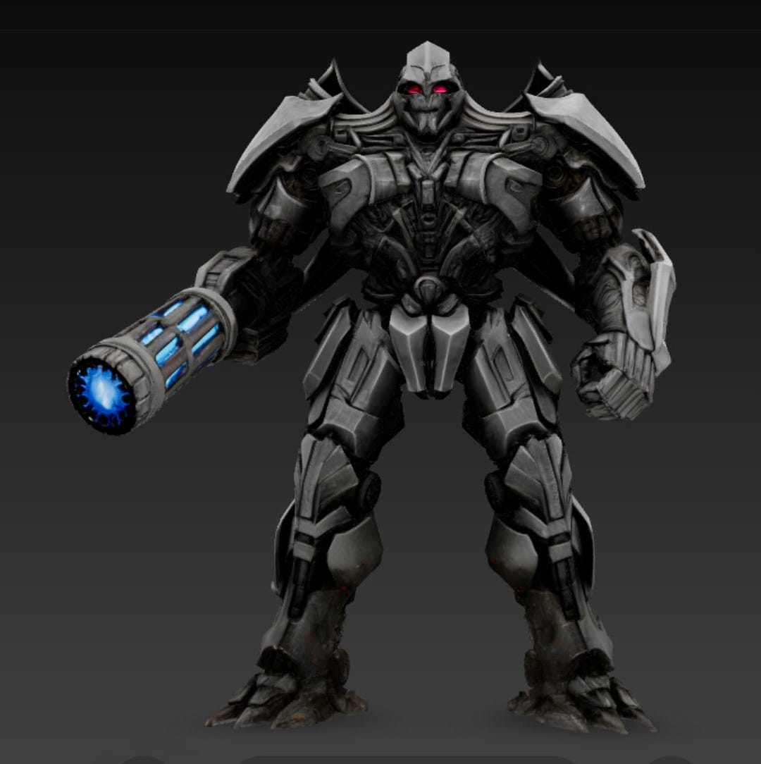 Megatron 3D Model : Megatron STL File , Transformers 3D Model ...