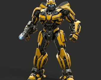 Bumble Bee 3D-model: Bumble Bee STL-bestand, Transformers 3D-model, Transformers STL-bestand, 3D-model van hoge kwaliteit, Bumble Bee 3D-afdrukbestand