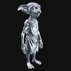 Dobby 3D Model : Dobby STL File , Harry Potter 3D Model , Harry Potter STL File , High Quality 3D Model , Dobby 3D Print File image 3