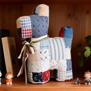 Patchwork Puppy Tutorial, PDF Guide Hand Sewing image 4